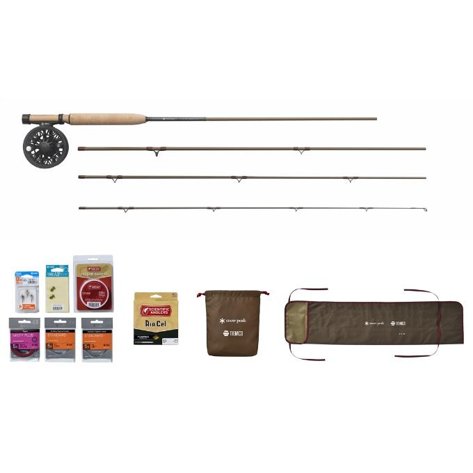スノーピーク　フライフィッシング　スターターセット 804-4 snow peak（スノーピーク） 水遊び用品 フライフィッシングスターター