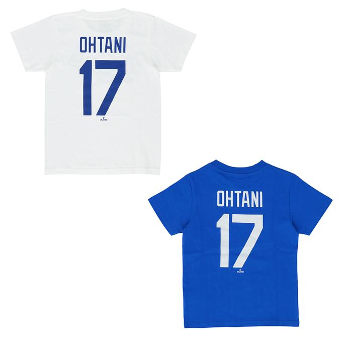 MLB 野球ウェア 半袖Tシャツ ジュニア N N T ドジャース 大谷