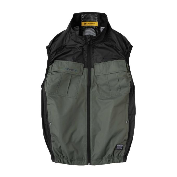 グラディエーター 空調ウェア ベスト ボルトクール ベスト+ペルチェ+ファン+モバイルバッテリーセット G254149 【ご自宅配送限定】 od ☆グラディエーター ボルトクール ウェア+ペルチェ+ファン+モバイル