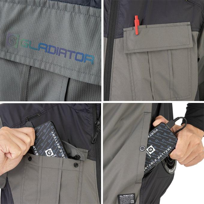 ☆グラディエーター ボルトクール ウェア+ペルチェ+ファン+モバイル