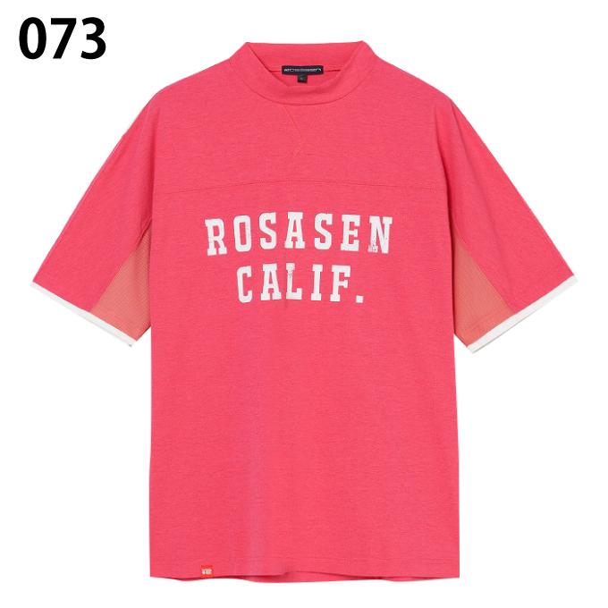 Rosasen（ロサーセン） ゴルフウェア 半袖シャツ メンズ ソロナ天竺 