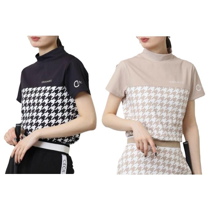 セシルマクビー グリーン CECIL McBEE green ゴルフウェア 半袖シャツ