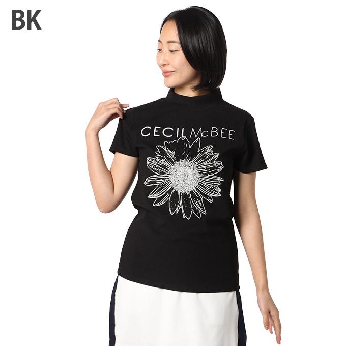 セシルマクビー グリーン CECIL McBEE green ゴルフウェア 半袖シャツ