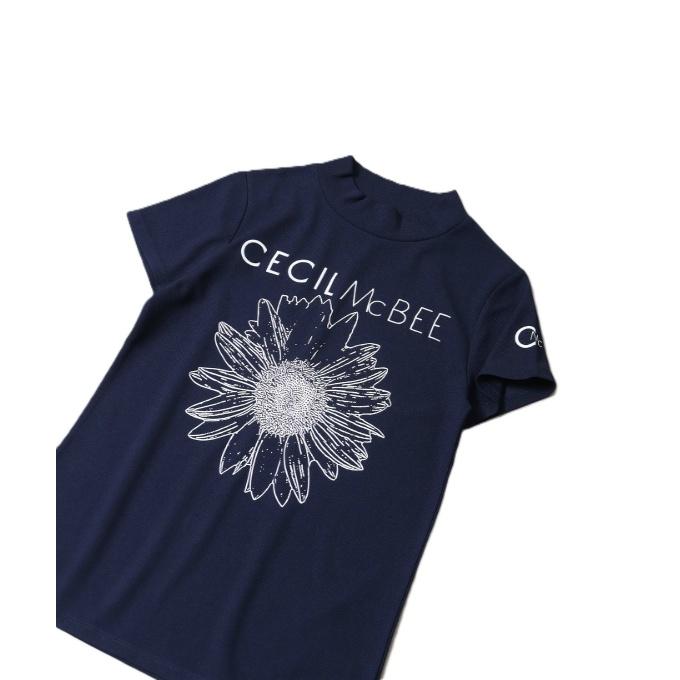 セシルマクビー グリーン CECIL McBEE green ゴルフウェア 半袖シャツ