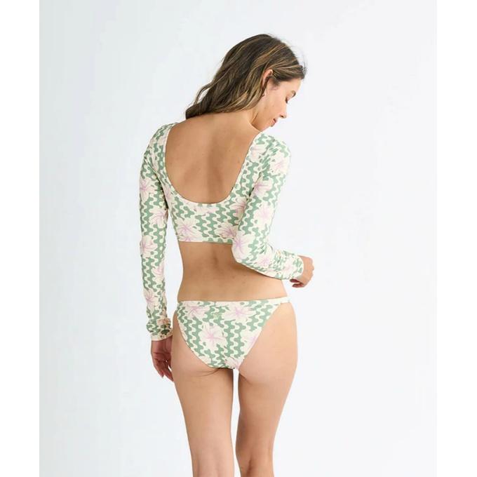 ロキシー ROXY 水着 ビキニ レディース PARTY WAVES L/S BIKINI ウィメンズ 長袖ラッシュガード ボトムセット RSW251006_3