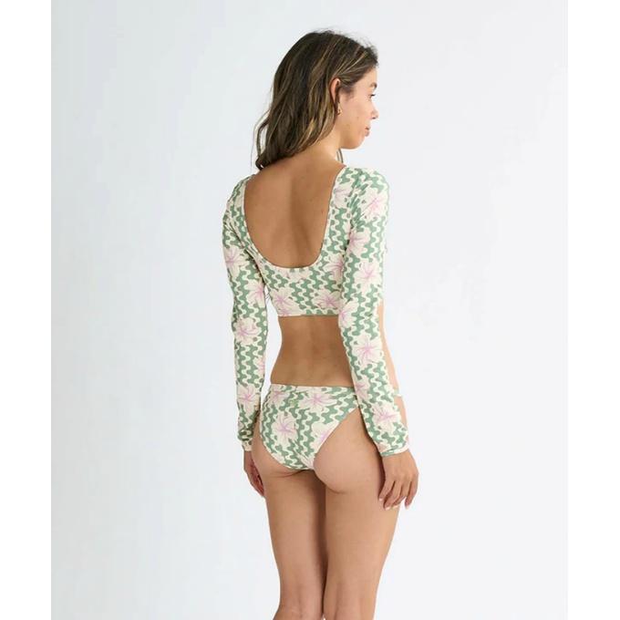 ロキシー ROXY 水着 ビキニ レディース PARTY WAVES L/S BIKINI ウィメンズ 長袖ラッシュガード ボトムセット RSW251006_6