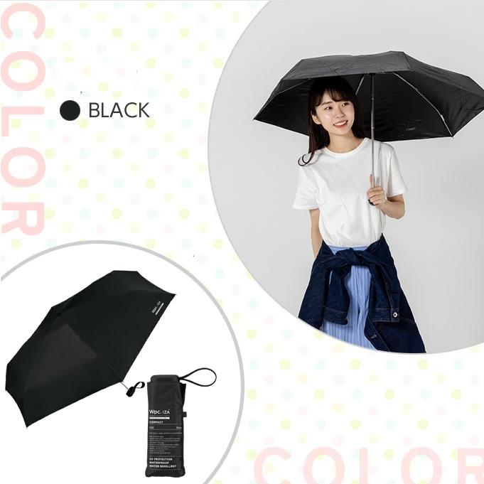 Wpc. 日傘 折り畳み 晴雨兼用 折り畳み傘 IZAコンパクト 53 ZA020 雨傘