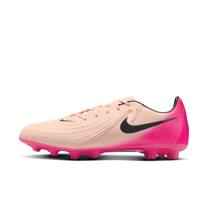 Nike サッカーシューズ ハイカット ベージュ/ピンク NIKE（ナイキ） サッカースパイク メンズ SU ファントムGX2 AC ハード