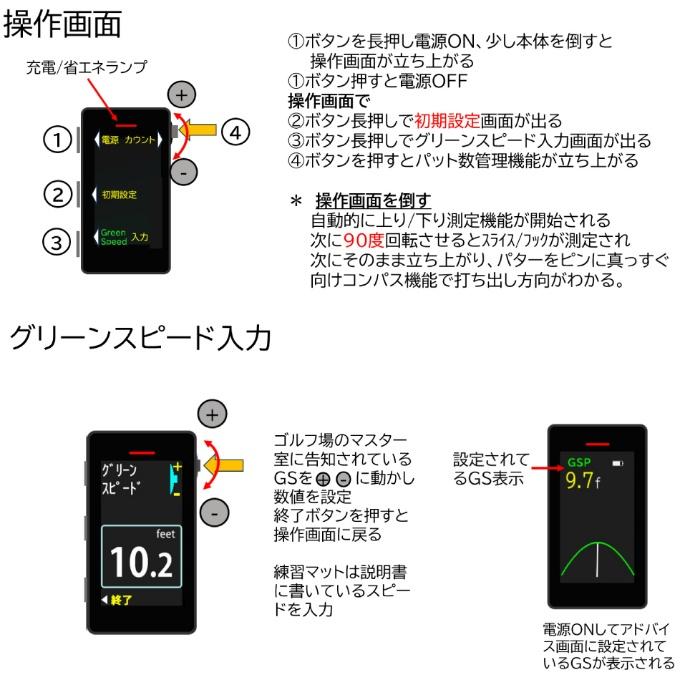 Green Caddie ゴルフ トレーニング用品 パッティングAIキャディ G24001の画像