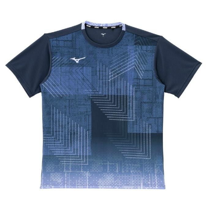MIZUNO（ミズノ） バドミントンウェア ゲームシャツ メンズ ドライ