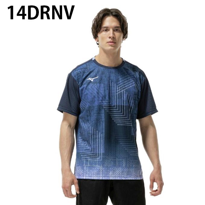 MIZUNO（ミズノ） バドミントンウェア ゲームシャツ メンズ ドライ