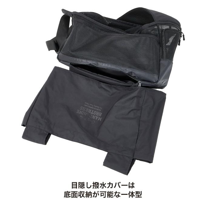 MANDARINE BROTHERS メッシュショルダーバッグ M ブラック MESH SHOULDER BAG Lサイズ メッシュショルダーバッグ | MANDARINE