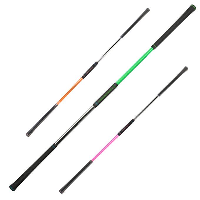 YOKOSHIN STICK ブラック・グリーン Lynx（リンクス） ☆リンクス ゴルフ トレーニング用品 ヨコシン