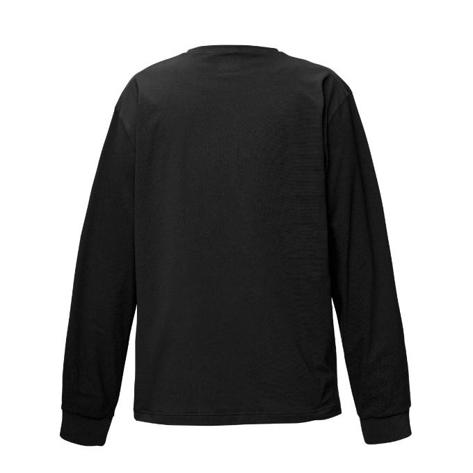 ATHLETA 長袖シャツ 黒 グレー サイズ0 アビスパ福岡練習着 ATHLETA（アスレタ） サッカーウェア プラクティスシャツ 長袖 メンズ