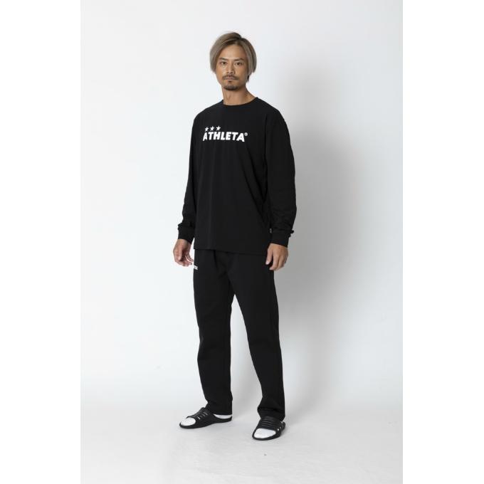 ATHLETA O-rei Mサイズ 上下セットブラック系 長袖 アスレタ（ATHLETA）（メンズ）サッカーフットサル ウィンドウォーム