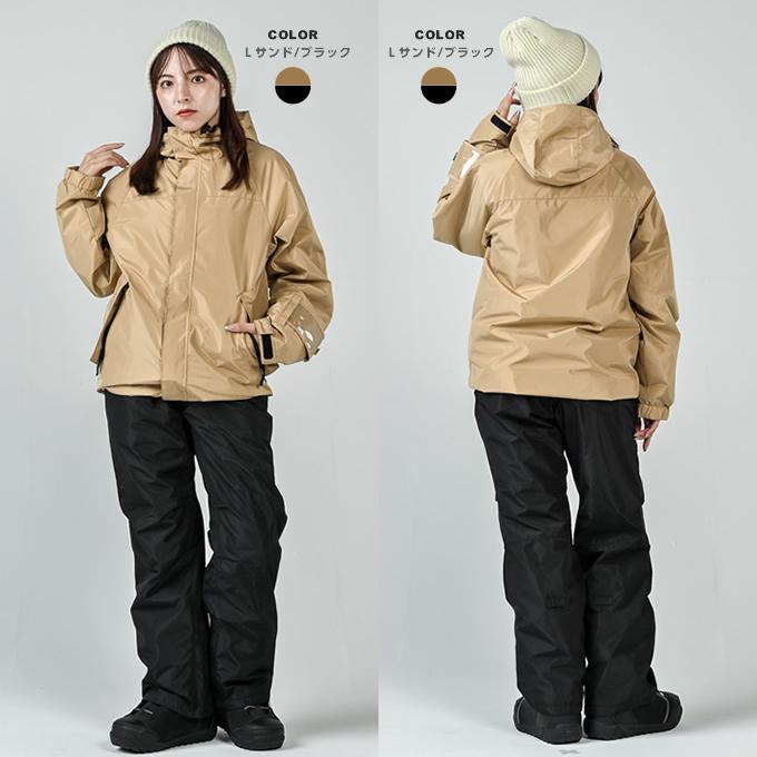 スノーボードウェア 耐水 スキーウェア 上下セット レディース 耐水圧