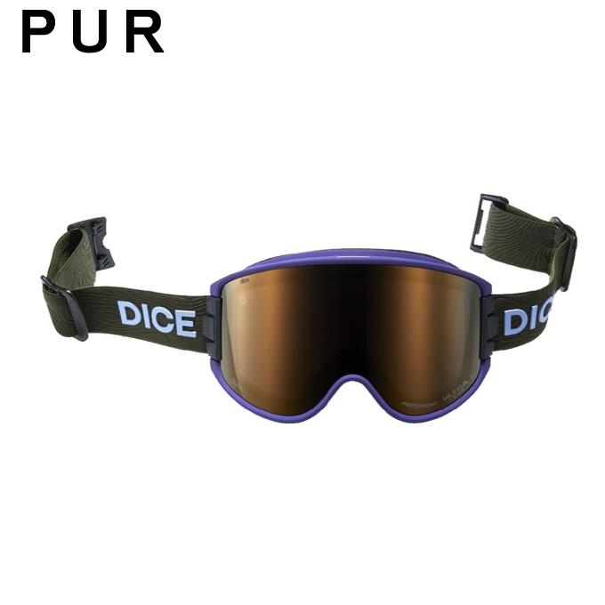 DICE（ダイス） スキー スノーボードゴーグル 眼鏡対応 メンズ