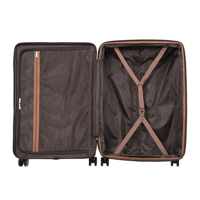 レジェンドウォーカー LEGEND WALKER キャリーケース 38L 機内持込 DECKZIPPERPLUS スーツケース ハードケース 5514-49 【メーカー直送】【ご自宅配送限定】‥の画像