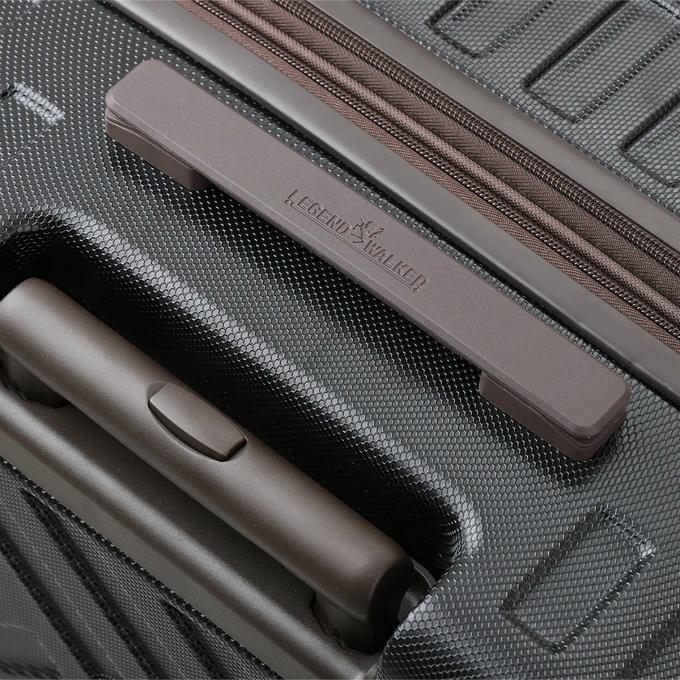 レジェンドウォーカー LEGEND WALKER キャリーケース 38L 機内持ち込み DECK ZIPPER PLUS S  スーツケース ハードケース 5514-49 【メーカー直送】【ご自宅配送限定】‥ LEGEND WALKER（レジェンドウォーカー） キャリーケース 38L 機内持込