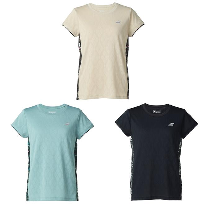 Babolat（バボラ） テニスウェア バドミントンウェア Tシャツ 半袖