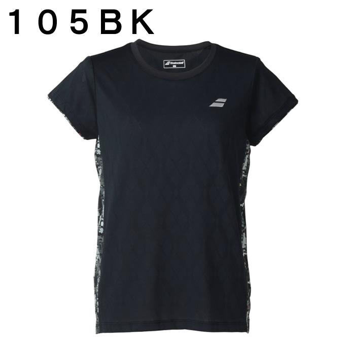 Babolat（バボラ） テニスウェア バドミントンウェア Tシャツ 半袖