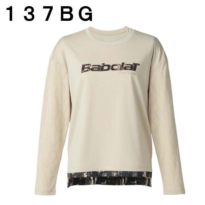 Babolat（バボラ） テニスウェア バドミントンウェア Tシャツ 長袖