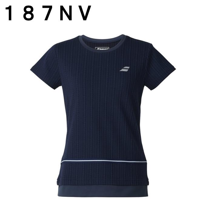 Babolat（バボラ） テニスウェア バドミントンウェア Tシャツ 半袖