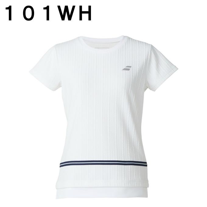 Babolat（バボラ） テニスウェア バドミントンウェア Tシャツ 半袖
