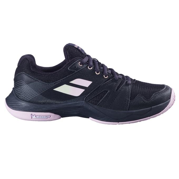 バボラ Babolat バドミントンシューズ レディース シャドウチーム2 WOMEN 3A1F25C657-2000 【国内正規品】の画像
