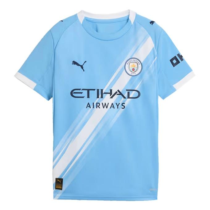 マンチェスターシティサッカーシャツ PUMA（プーマ） サッカーウェア レプリカシャツ ジュニア 2025-26