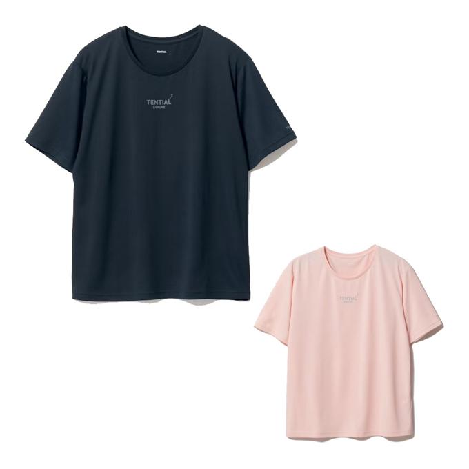 BAKUNE　Dry　Ladies　半袖（旧モデル）ネイビー／Mサイズ テンシャル(TENTIAL) リカバリーウェア レディース BAKUNE Dry Women's