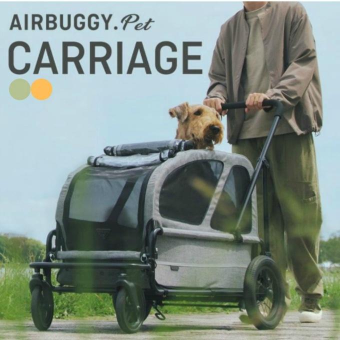 AIRBUGGY（エアバギー） ペットカート キャリッジ 台車 ルーフ2点