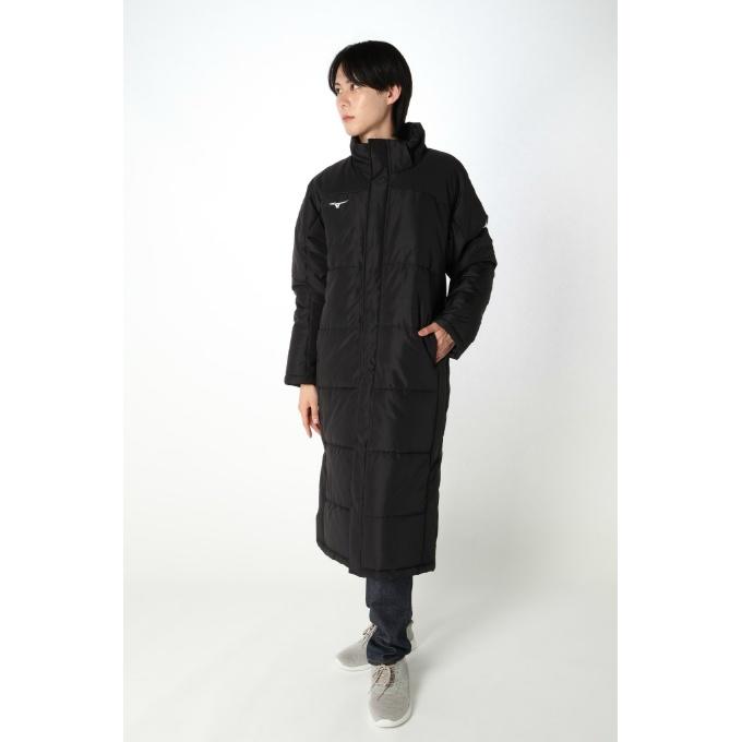 ミズノ ロングコート テックフィル ブレスサーモ 32MEC550 ベンチ