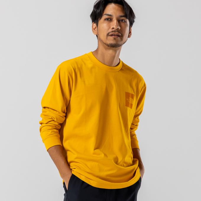 THE NORTH FACE（ザ ノースフェイス） 長袖 メンズ L/S Square Logo