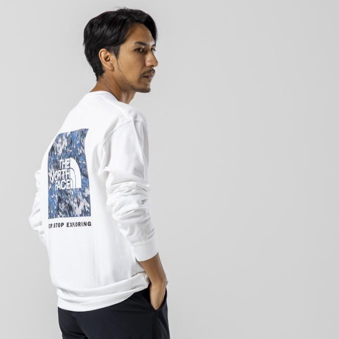 THE NORTH FACE（ザ ノースフェイス） Tシャツ 長袖 メンズ スクエア