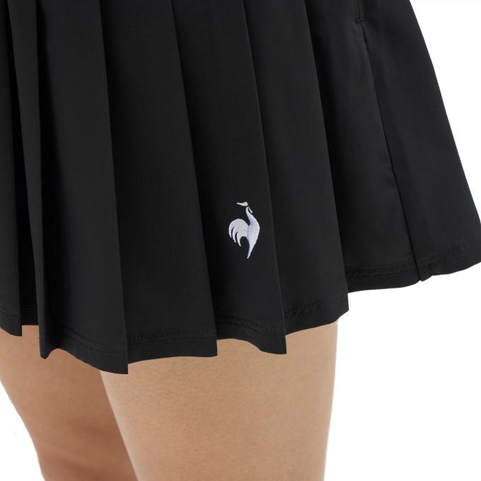 【NIKE】新品未使用 テニスウェア 黒プリーツスコート US-XSサイズ le coq sportif（ルコックスポルティフ） テニスウェア スコート