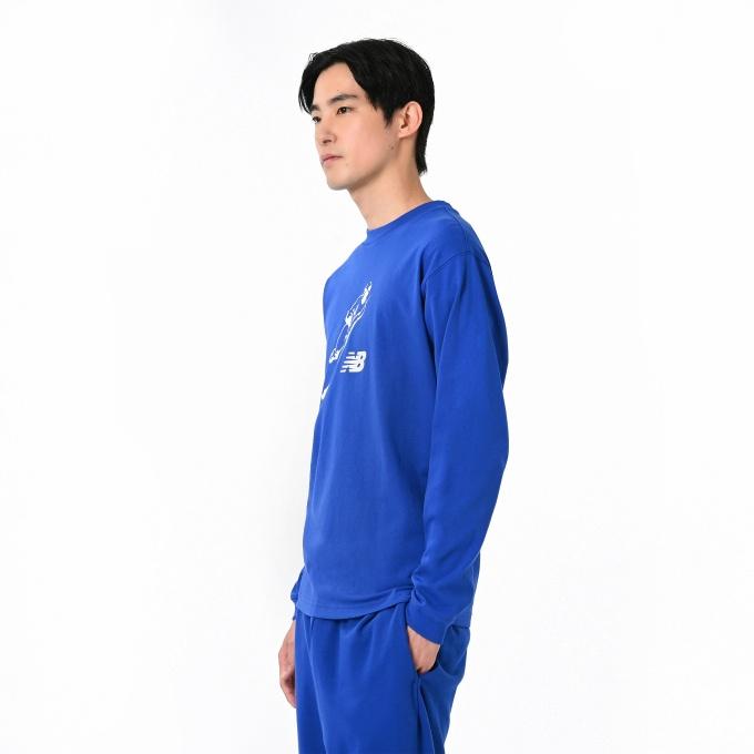 ゆうき 9月12日発売】 ニューバランス(new balance) Tシャツ 長袖 メンズ 大谷