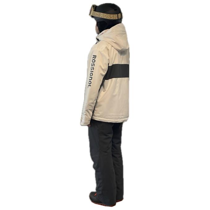 ロシニョール ROSSIGNOL スキーウェア 上下 メンズ L 数回着用 ロシニョール(ROSSIGNOL) スキーウェア 上下セット ROSSIGNOL SUIT