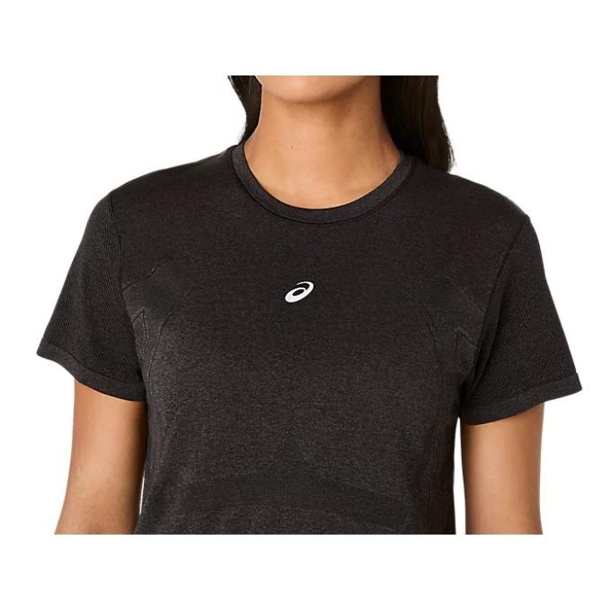 L.G.B. 半袖 Tシャツ ライトニング柄 ASICS（アシックス） ランニングウェア Tシャツ 半袖 レディース ROAD