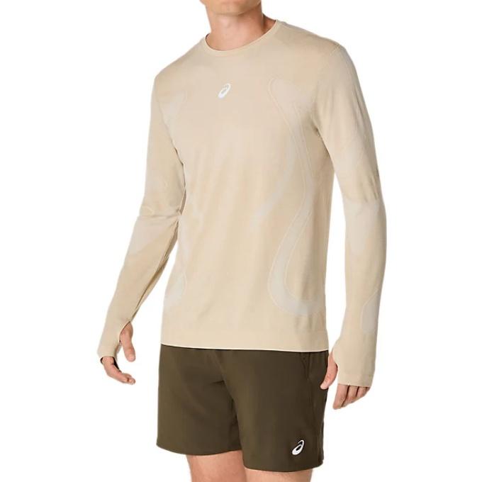 ASICS（アシックス） ランニングウェア Tシャツ 長袖 メンズ ROAD