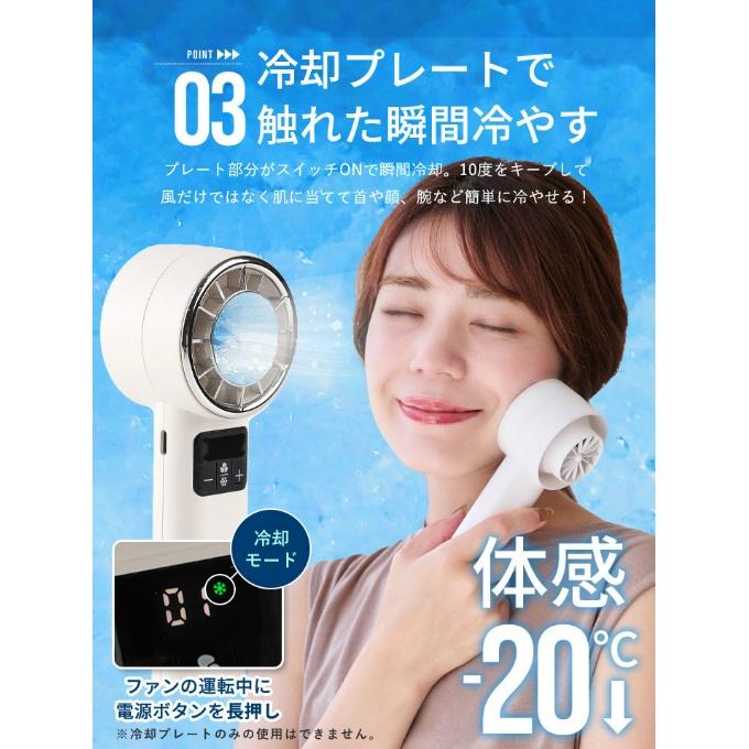 送料無料】 リズデイズ LIZDAYS 199段階冷却プレート付きハンディ
