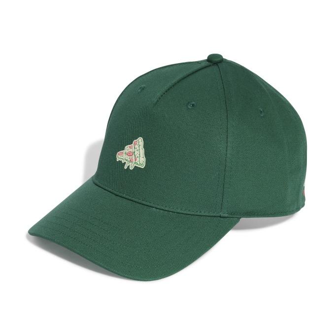 OF PIZZA 緑色 キャップ KUZIRA DEATH Cap Graphic Pizza Sportswear キャップ 帽子 アディダス(adidas) ミュージシャン