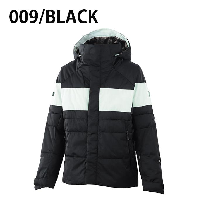ONYONE オンヨネ スキーウェア プリントジャケット メンズM 黒 灰 オンヨネ（ONYONE） スキーウェア ジャケット メンズ EDGE PUFF OUTER