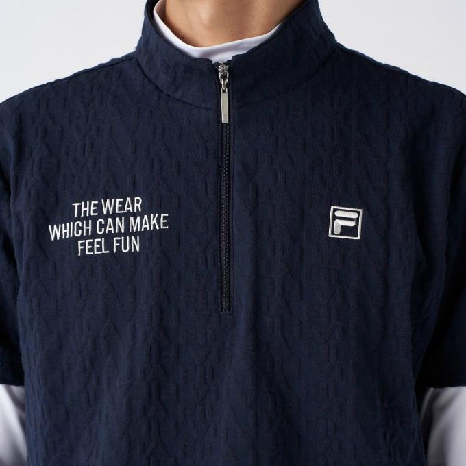 FILA（フィラ） ゴルフウェア シャツセット メンズ 半袖シャツインナー