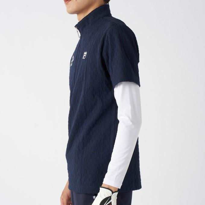FILA（フィラ） ゴルフウェア シャツセット メンズ 半袖シャツインナー