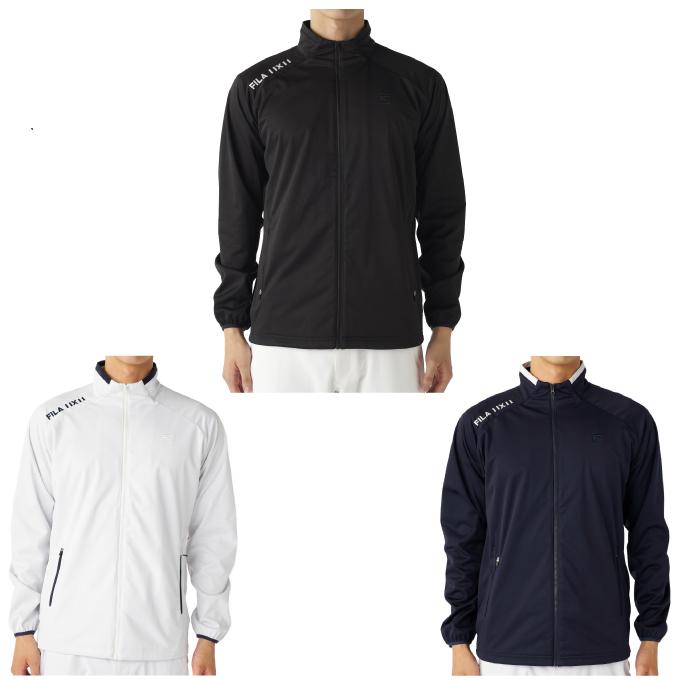 FILA GOLF 4WAY ライトボンディングブルゾン 上下セット v8g 新品フィラ ゴルフ 上下セット 4WAYストレッチ ライトボンディング 白