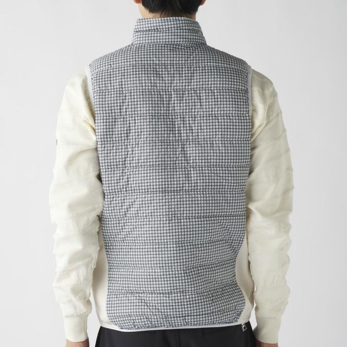 FILA（フィラ） ゴルフウェア アウターベスト メンズ 極薄ハイブリッド