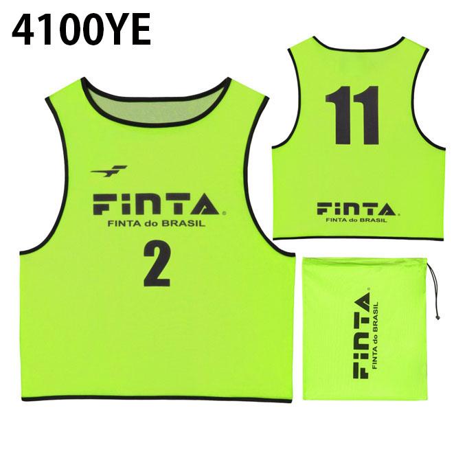 FINTA（フィンタ） ビブス 昇華 ビブス10枚セット 番号入り FT3525