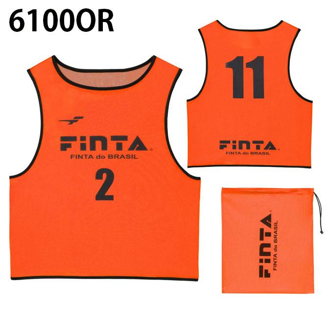 FINTA（フィンタ） ビブス 昇華 ビブス10枚セット 番号入り FT3525