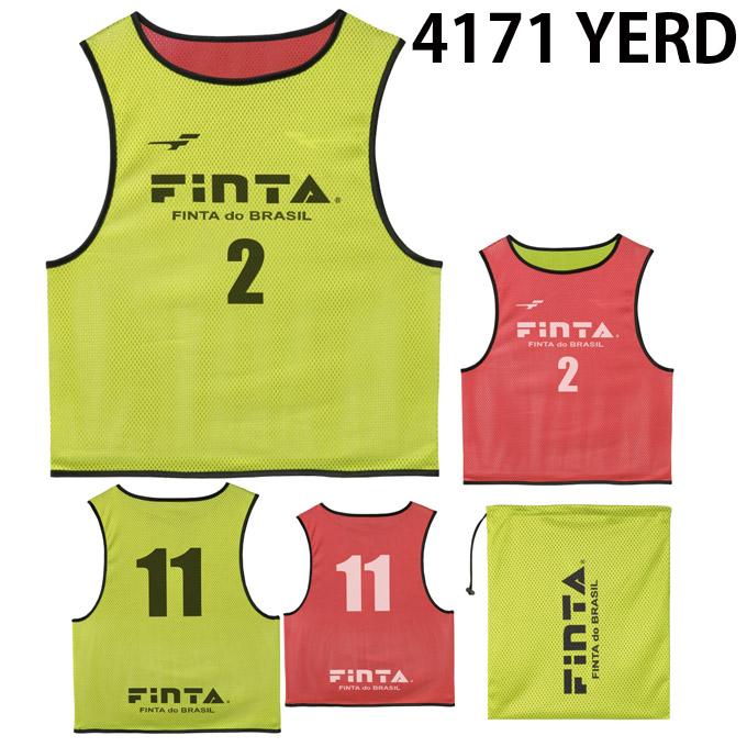 FINTA（フィンタ） ビブス ジュニア 昇華 JR リバーシブルビブス 10枚